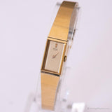 Vintage ▾ Seiko 1320-5969 r orologio | Orologio rettangolare oro per lei