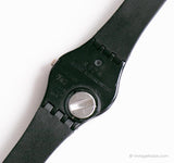 Raro 1988 Swatch Lady LB119 Black Magic Watch | anni 80 Swatch Guarda per lei