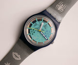 1999 Swatch SKN102 FIOCCO Uhr | 90S Vintage Snoflakes Uhr Mann