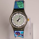 1994 Swatch SLM104 Musik geht Uhr | Seltenes 90er -Jahre -Musical Swatch Uhr