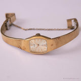 Pequeño tono de oro vintage Seiko reloj para ella | Seiko Mecánico reloj