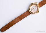 Vintage Gold-Ton Disney Uhr | Schneewittchen und die sieben Zwerge Uhr