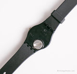 Swatch Lady LB114 Black Pearl Watch | 1986 سويسري Swatch Lady كلاسيكي