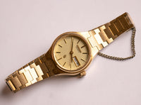 Tono de oro de lujo Citizen Cuarzo reloj | De las mujeres Citizen Fecha reloj Antiguo