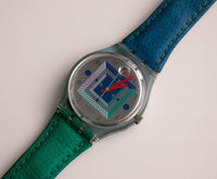 1993 Swatch Canguro de gn144 reloj con la función de fecha rara