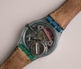 1993 Swatch Gn144 kangourou montre avec la fonction de date rare