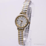 Two-Tone Carriage by Timex Vintage Watch | Elegant Watch For Women