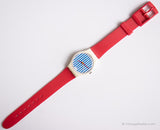Vintage 1987 Swatch Lady LW115 Newport montre | 80 Swatch Lady RARE