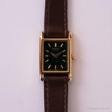كلاسيكي Seiko 1F20-5A69 R0 Watch | السود الأسود اليابان الكوارتز ساعة