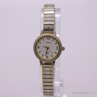 Carro de dos tonos por Timex Antiguo reloj | Elegante reloj Para mujeres