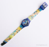 كلاسيكي Tinker Bell شاهد بواسطة Disney الوقت يعمل | ساعة الكوارتز اليابان