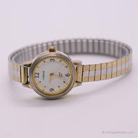 Carro de dos tonos por Timex Antiguo reloj | Elegante reloj Para mujeres