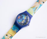 Jahrgang Tinker Bell Uhr durch Disney Zeit funktioniert | Japan Quarz Uhr