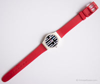 1987 Swatch Lady LW117 SPEEDLIMIT Watch | 80s Retro Vintage Swatch Watch