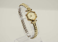 Orient السيدات النغمة الذهبية مشاهدة عتيقة | Art Deco 1960s Wristwatch