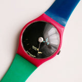 Antiguo Swatch Crystal Surprise GZ129 reloj | Swatch Caballeros originales
