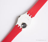1987 Swatch Lady LW117 Speedlimit Watch | 80s رجعية خمر Swatch راقب
