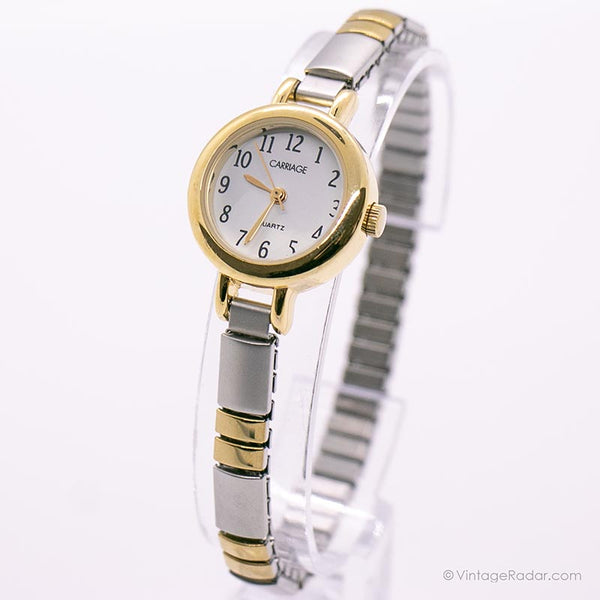 Luxuriöser Kutschenquarz Uhr für Frauen | Vintage -Frauen Uhren