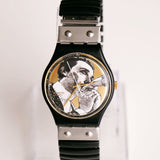 1991 Swatch GB148 Baiser d'Antan reloj con correa ajustable