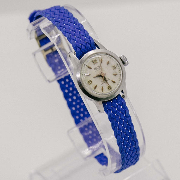 1960 Relide Incabloc Antiguo reloj | 17 damas impermeables de Rubis ' reloj