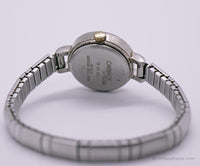 Minuscule quartz en carrosage pour dames en argent montre | Timex montre Collection