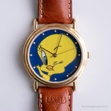 Tono de oro vintage Tweety reloj | Looney Tunes reloj por Armitron