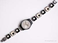 2003 Swatch Schachbrett LB160G Uhr | Schwarz-Weiss Swatch Lady Jahrgang