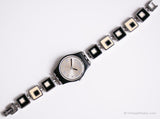 2003 Swatch CHESSBOARD LB160G Watch | Black & White Swatch Lady Vintage