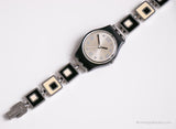 2003 Swatch Échecboard lb160g montre | Noir blanc Swatch Lady Ancien