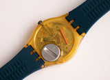 1987 Swatch GK104 Blanche-Neige montre | Vintage des années 80 Swatch Gant montre