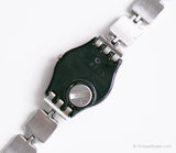 2003 Swatch Lady CHESSBOARD LB160G Watch | Vintage Swatch Bracelet Watch