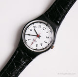 1987 Swatch Lady LB116 Classic Two montre | Vintage rétro Swatch Lady