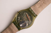 2000 Swatch GG709 Piume di Gallina reloj | EXTRAÑO Swatch Caballero reloj