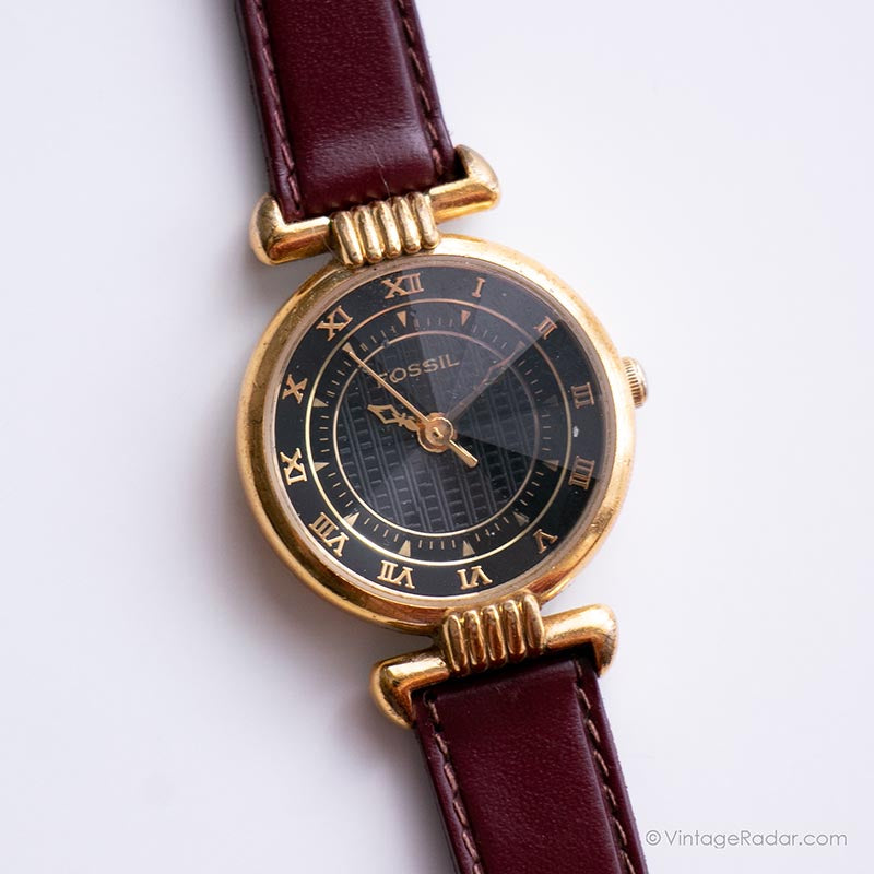 Chronograph Fossil Uhr Gold Braun Gold Funkuhr Fossil Braune
