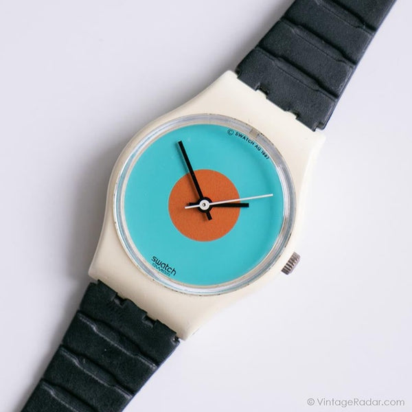 1988 Swatch Lady LW118 NAB LIGHT Watch | RARE Collectible Lady Swatch