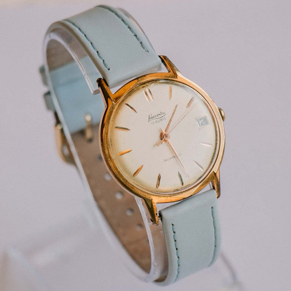 17 Rubis 1960s Lacorda Mechanical Vintage Watch Antimagnetic