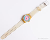 1987 Swatch Lady LK109 LUNA DI CAPRI Watch | Pastel Colors Lady Swatch