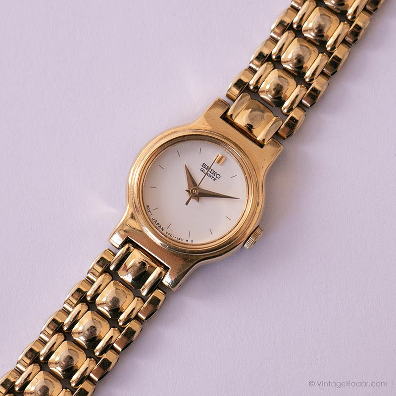 Montre Bracelet Seiko Credor V401-5650 Pour Femme - Modèle Occasion De Collection | Montre Japonaise