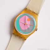 1987 Swatch Lady LK109 Luna di Capri reloj | Dama de colores pastel Swatch