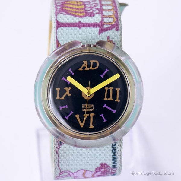 1992 Swatch POP PWK170 Lancelot Watch | البوب Swatch الملك آرثر ووتش