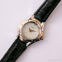 Vintage Seiko 1N01-0FM0 R2 Watch | Two-tone Japan Quartz Watch for Her