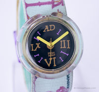 1992 Swatch Pop pwk170 lancelot montre | Populaire Swatch roi Arthur montre