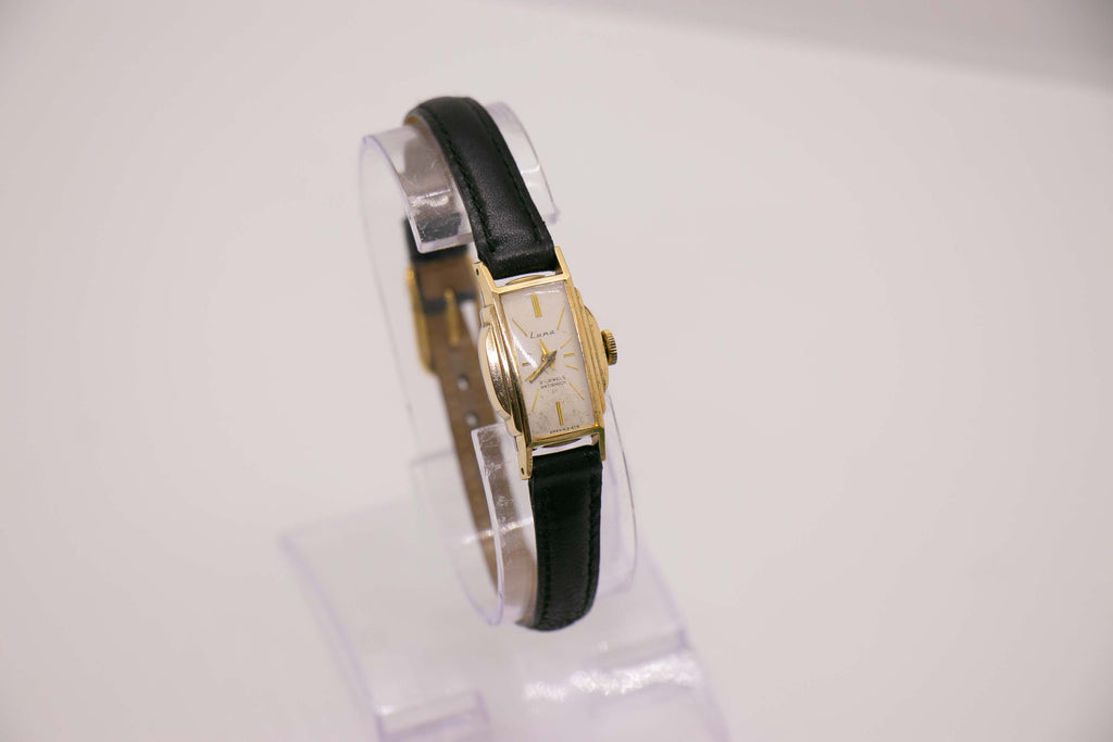 Vintage Orient Luna 14K Gold-Filled Watch | Military Tank Style Watch ...
