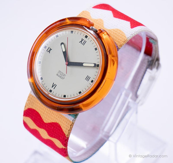 PWF100 Quisisana Pop swatch Vintage | Rari anni '90 swatch Orologi