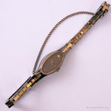 Antiguo Seiko 1E20-5719 R0 reloj | Dial gris dos tonos reloj para ella