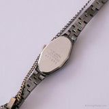 Antiguo Seiko 1E20-5719 R0 reloj | Dial gris dos tonos reloj para ella
