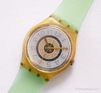 كلاسيكي Swatch DELAVE GK145 ساعة | 1992 Swatch السنت الأصلية مشاهدة