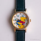 Jahrgang Seiko Disney Uhr | Gold-Ton Winnie the Pooh Uhr