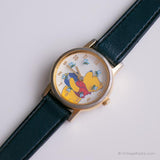 Antiguo Seiko Disney reloj | Tono dorado Winnie the Pooh reloj