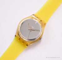 Vintage Swatch GK321 WATERDROPS Watch | 1999 Mirror Dial Watch